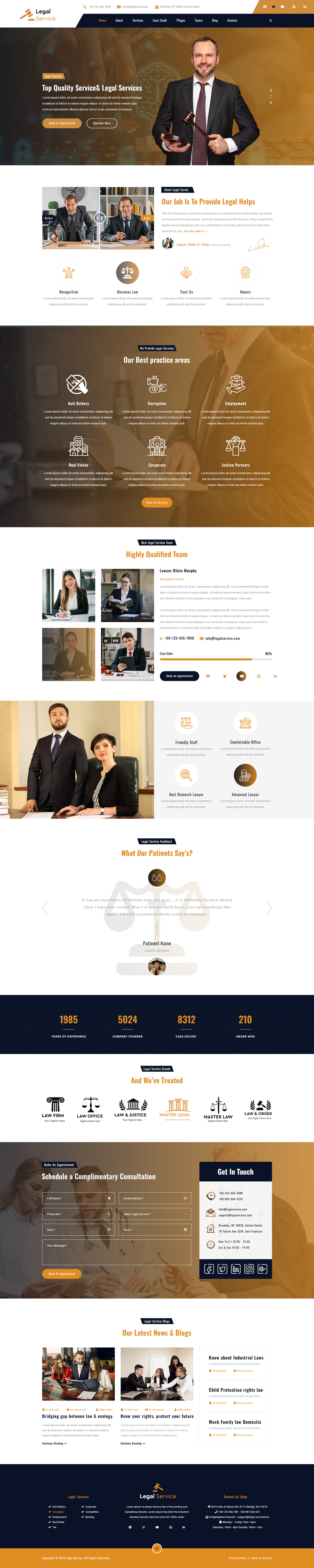 Law Firm WordPress Theme
