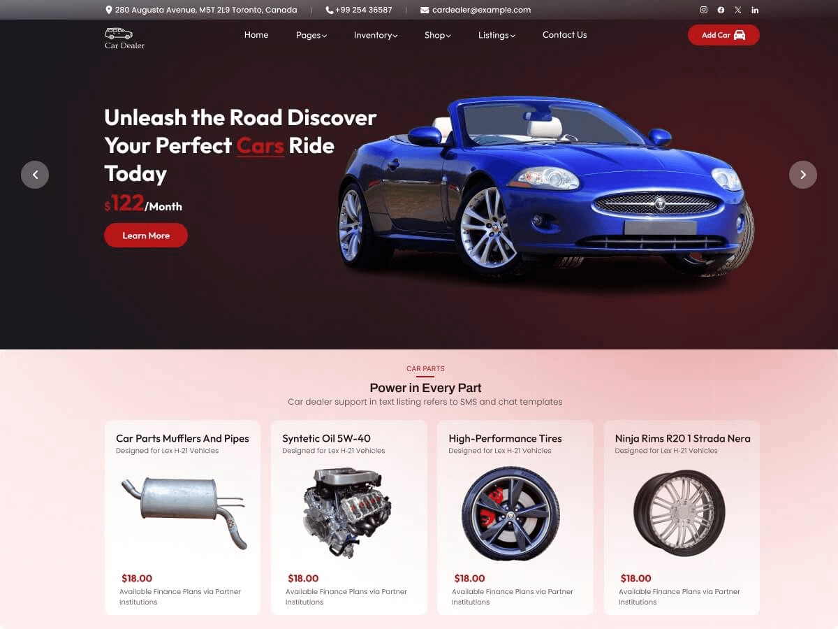 Automotive Car Dealer