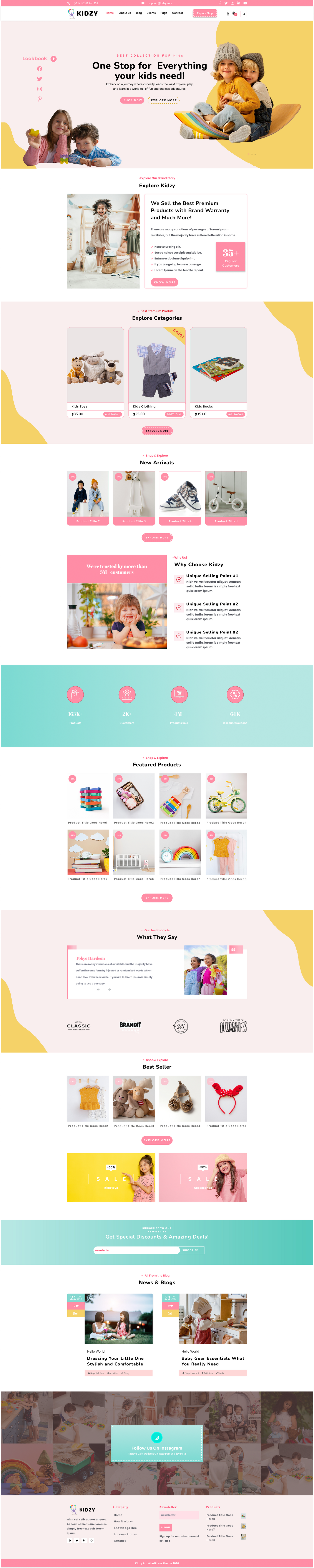 Kids WordPress Theme