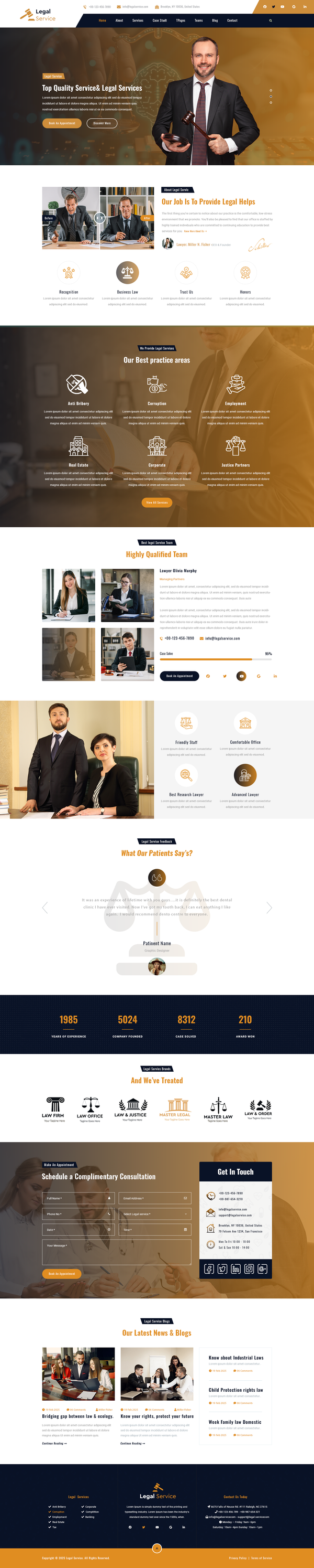 Law Firm WordPress Theme
