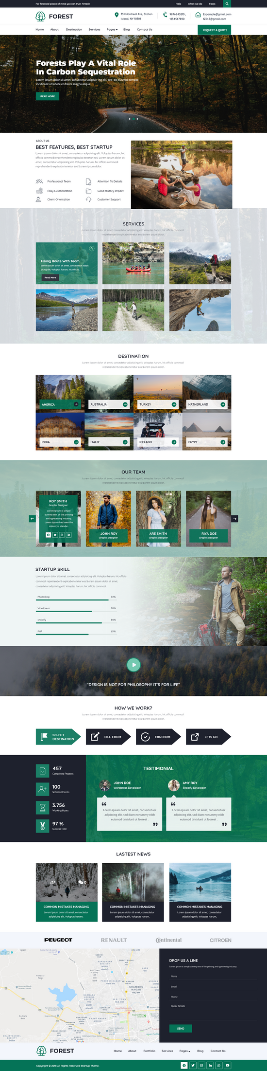 Unleash Your Digital Safari With Premium Safari WordPress Theme